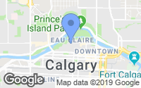 Map of Bel Aire, AB