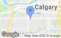 Map of Bel Aire, AB